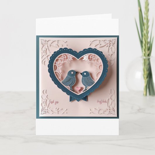 Glückliche Hochzeit Einladung (Vorderseite)