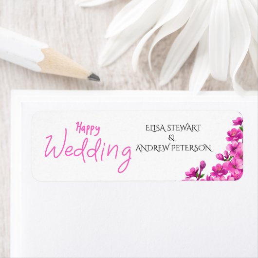Glückliche Hochzeit Romantische Florale Hochzeit (Insitu)