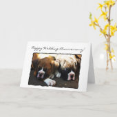 Glückliche Hochzeitsjubiläumskarte Karte (Gelbe Blume)