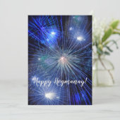 Glückliche Hogmanay schottische neues Feiertagskarte (Stehend Vorderseite)