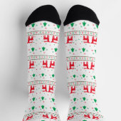 Glückliche Höhlende Süße Socken (Oben)
