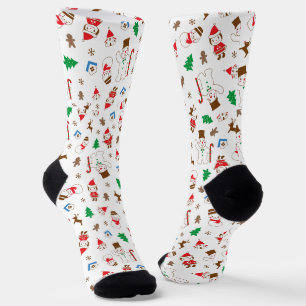 Glückliche Hohlstrümpfe Socken