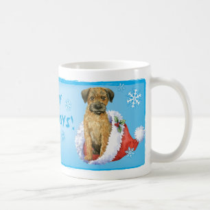 Glückliche Howliday Grenze Terrier Kaffeetasse