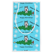 Glückliche Howlidays Tasche Kleine Geschenktüte (Vorderseite)