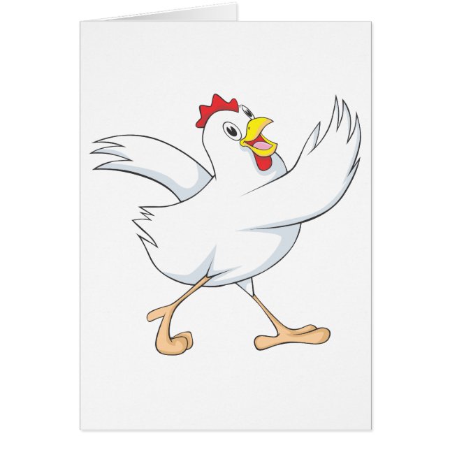 Glückliche Huhn-Henne (Vorne)