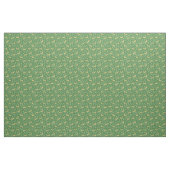 glückliche Hunde mit Knochenhintergrund Stoff (Yard (91,4 cm))