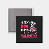 Glückliche Hundemutter Vater Mein Dalmatiner Hund Magnet (Vorderseite/Rückseite)
