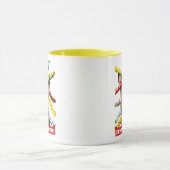 Glückliche Hundeparty-Tutgeräte Tasse (Zentrum)