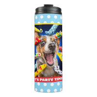Glückliche Hundeparty-Tutgeräusche