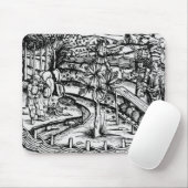 Glückliche husbandsmen, die Bienen, Illustration Mousepad (Mit Mouse)
