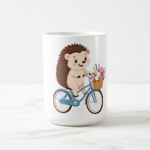 Glückliche Igel-Fahrt Kaffeetasse