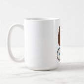 Glückliche Igel-Fahrt Kaffeetasse (Links)