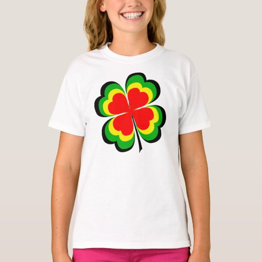 Glückliche Iren Rasta T-Shirt (Vorderseite)