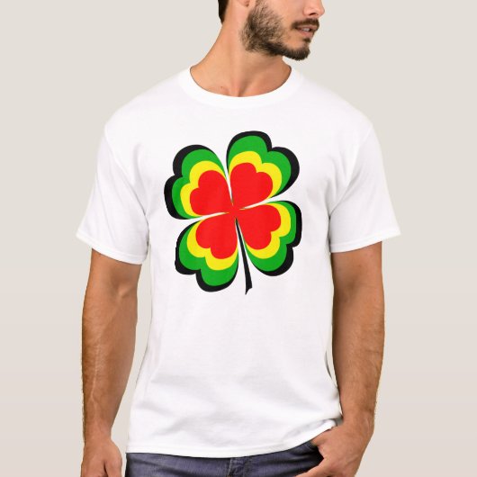 Glückliche Iren Rasta T-Shirt (Vorderseite)