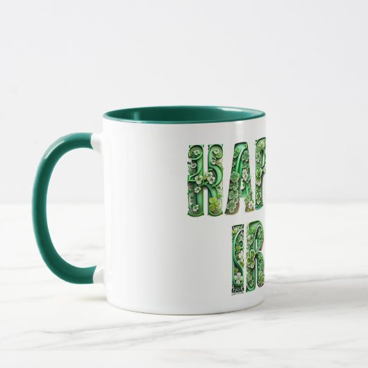 Glückliche irische Combo-Tasse Tasse (Links)