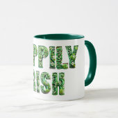 Glückliche irische Combo-Tasse Tasse (VorderseiteRechts)