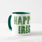 Glückliche irische Combo-Tasse Tasse (Vorderseite Links)