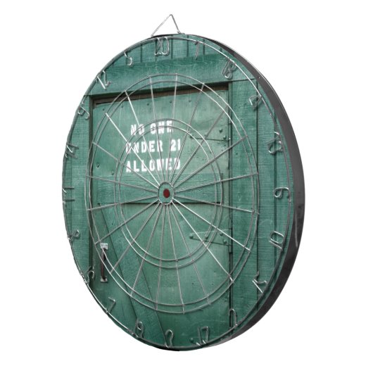 Glückliche irische Kneipe Dartscheibe (Vorderseite rechts)