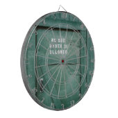 Glückliche irische Kneipe Dartscheibe (Vorderseite Links)