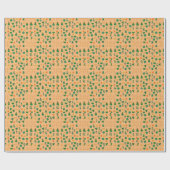 Glückliche irische Mustersymbole, heiliger Patrick Geschenkpapier (Flach)