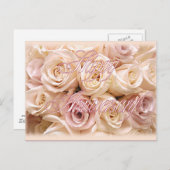 GLÜCKLICHE JAHRESROSE VON SHARON SHARPE POSTKARTE (Vorne/Hinten)