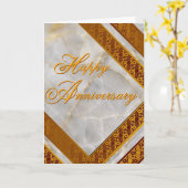 Glückliche Jahrestags-Gruß-Karte Karte (Gelbe Blume)