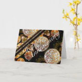 Glückliche Jahrestags-Gruß-Karte Karte (Gelbe Blume)