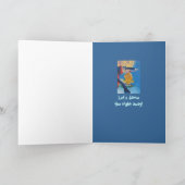 Glückliche Jahrestagskarte Karte (Innenseite)