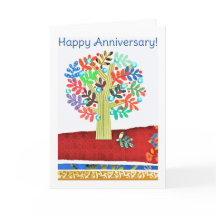 Glückliche Jubiläumskarte mit neuen Schriftart von