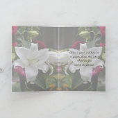 Glückliche Jubiläumskarte von Janz Karte (Innenseite)