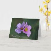 Glückliche Jubiläumskarte von Janz Karte (Gelbe Blume)