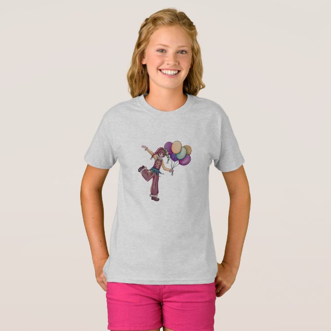 glückliche Jugend T-Shirt (Vorne ganz)
