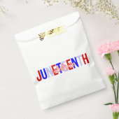glückliche Juneteenth African feiert Flagge Geschenktütchen (Versiegelt)