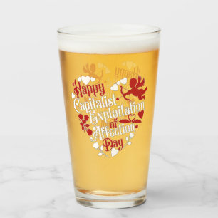 Glückliche kapitalistische Ausbeutung des Tages de Glas