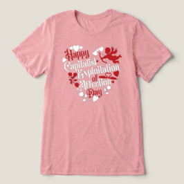 Glückliche kapitalistische Ausbeutung des Tages de Tri-Blend Shirt