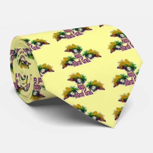 Glückliche Karneval-Krawatte Krawatte (Gerollt)