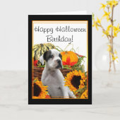 Glückliche Karte (Gelbe Blume)