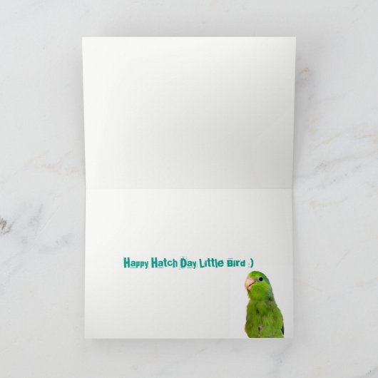 Glückliche Karte (Innenseite)