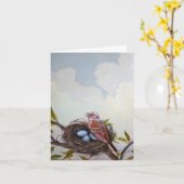Glückliche Karte der Mutter Tages (Gelbe Blume)