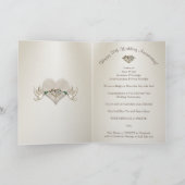 Glückliche Karten zum 70. Hochzeitstag für Eltern (Innenseite)