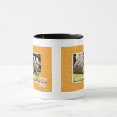 Glückliche Katze, aus glücklichem heraus Tasse (Zentrum)