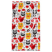 Glückliche Katze, Drache und Panda der China Kleine Geschenktüte (Vorderseite)