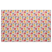 Glückliche Katze, Drache und Panda der China Stoff (Fat Quarter (45,7 x 55,9 cm))
