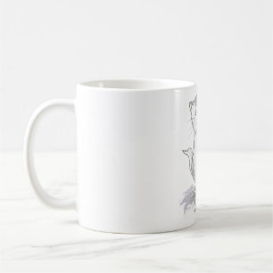 Glückliche Katze Kaffeetasse