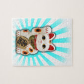 Glückliche Katze (Maneki-neko) Puzzle (Horizontal)