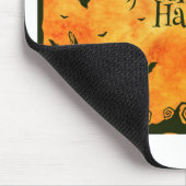 glückliche Katze Mousepad (Ecke)