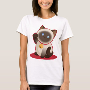 Glückliche Katze T-Shirt
