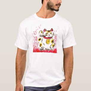 Glückliche Katze T-Shirt