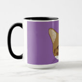 Glückliche Katze Tasse (Links)