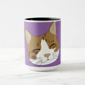 Glückliche Katze Tasse (Zentrum)